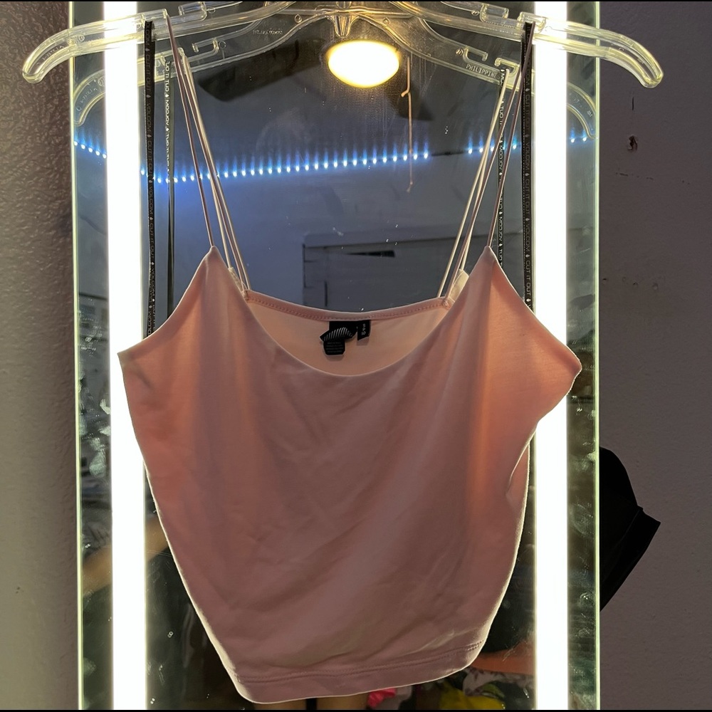 spaghetti strap crop top